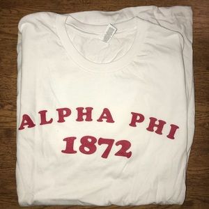 Alpha Phi T-shirt